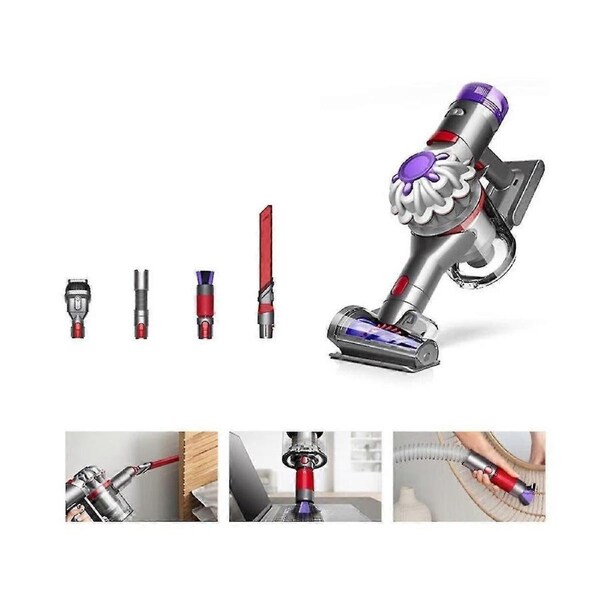 6pcs Replacement Attachments V8 Focus Mattress Vacuum Cleaner Front Filter&rear