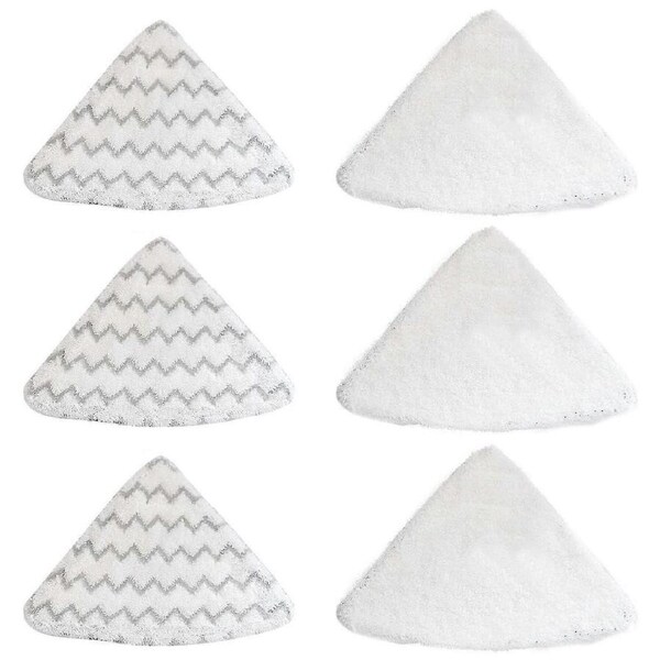 6-Pack Mop Replacement Pads Compatible with PowerEdge and PowerForce Lift-Off 2078