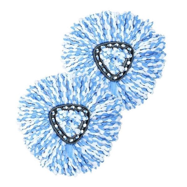 2 Pack Mop Replacement Head, Deep Cleaning, Machine Washable, 2-Tank System