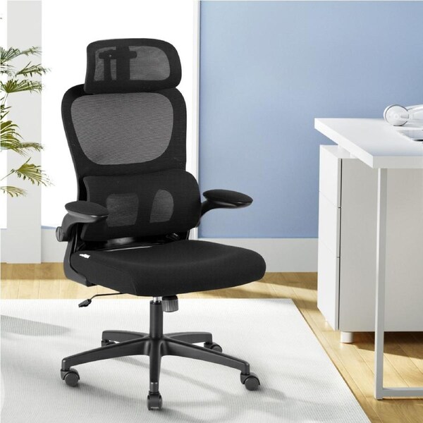 Artiss Ergonomic Office Chair Mesh Chairs Black