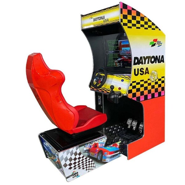 A Man & His Cave GearShift Pro 123 Games Sit-Down Racing Simulator 170cm