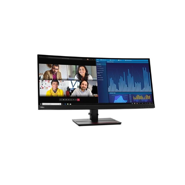 Lenovo ThinkVision P34w-20 34.14 WQHD Ultra-Wide Curved Monitor