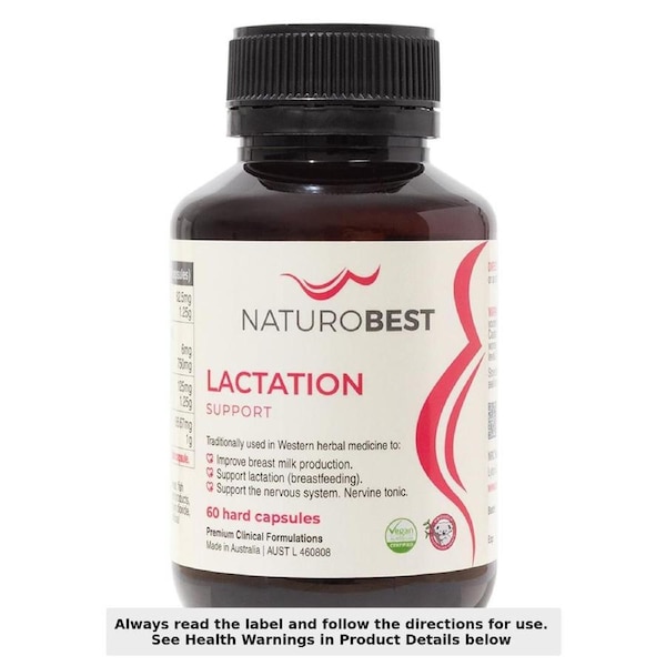 NaturoBest Lactation Support 60 Capsules
