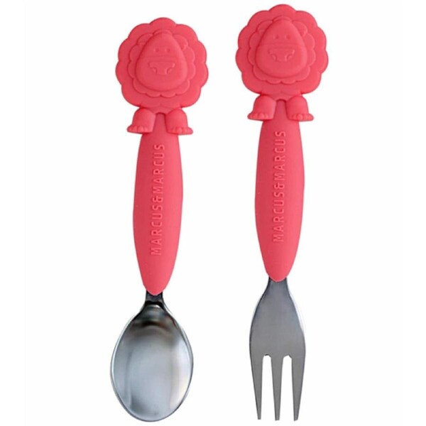 Marcus & Marcus Fork & Spoon Set Red
