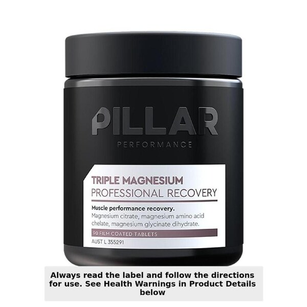 Pillar Performance Triple Magnesium Recovery 90 Tablets