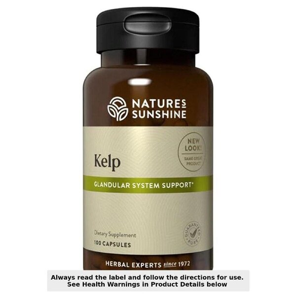 Nature's Sunshine Kelp 400mg 100 Capsules