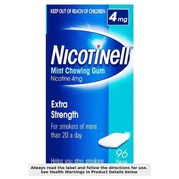 Nicotinell Chewing Gum Mint 4mg 96 Pieces