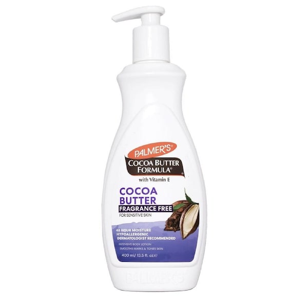 Palmers Cocoa Butter Fragrance Free Body Lotion Pump 400ml