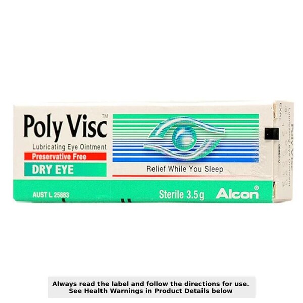 Poly Visc Lubricating Eye Ointment 3.5g
