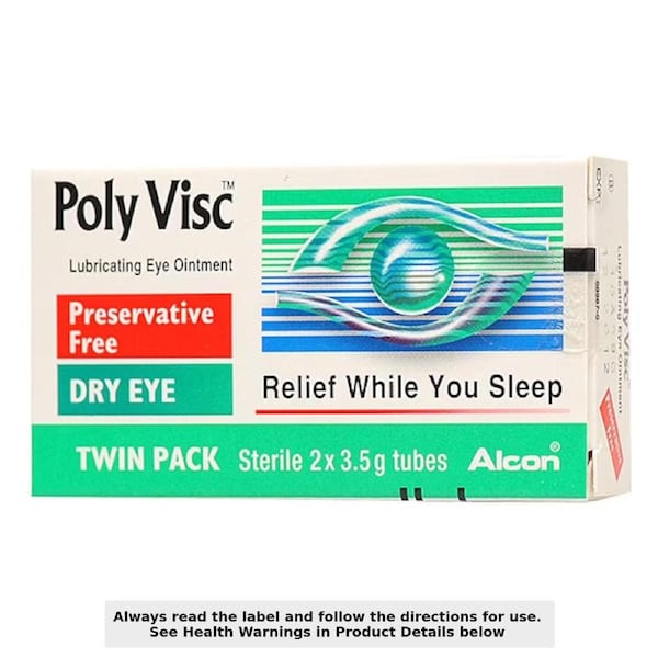 Poly Visc Lubricating Eye Ointment 2 x 3.5g