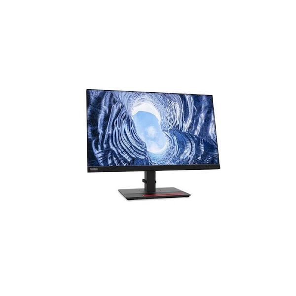 LENOVO ThinkVision T24H-20 23.8"/24" 60Hz QHD IPS Monitor 2560x1440 16:9 4ms Height Adjust Tilt Pivot Swivel HDMI DP USB-C VESA Antiglare 3yr wty