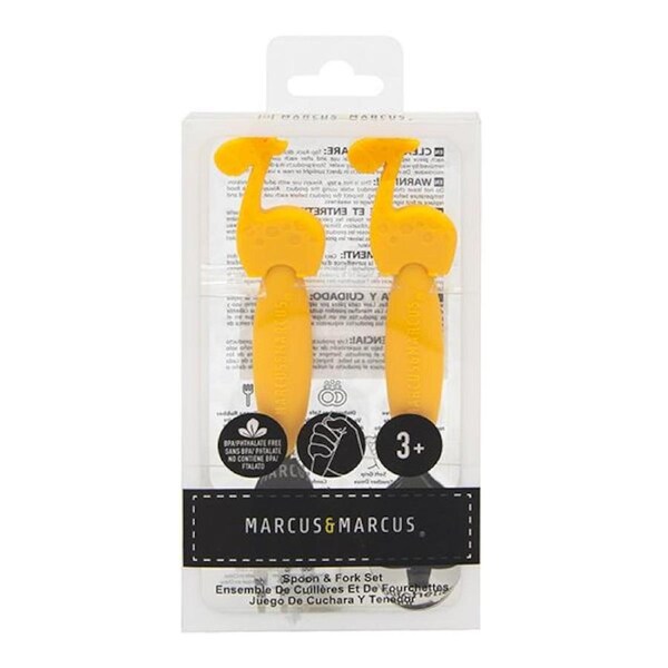 Marcus & Marcus Fork & Spoon Set Yellow