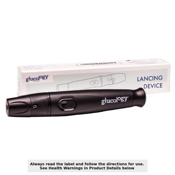 Glucology 9 Depth Lancing Device
