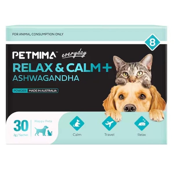 Petmima Relax & Calm + Ashwagandha Sachets 30 x 2g