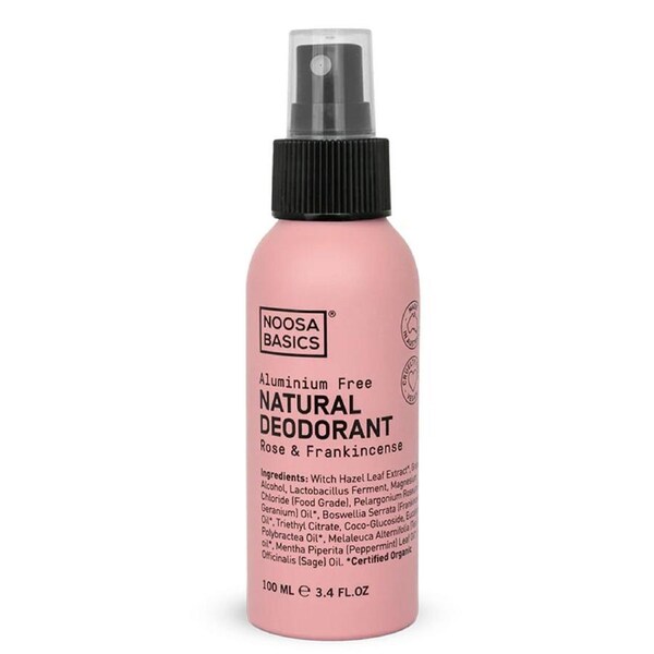 Noosa Basics Rose & Frankincense Deodorant Spray 100ml