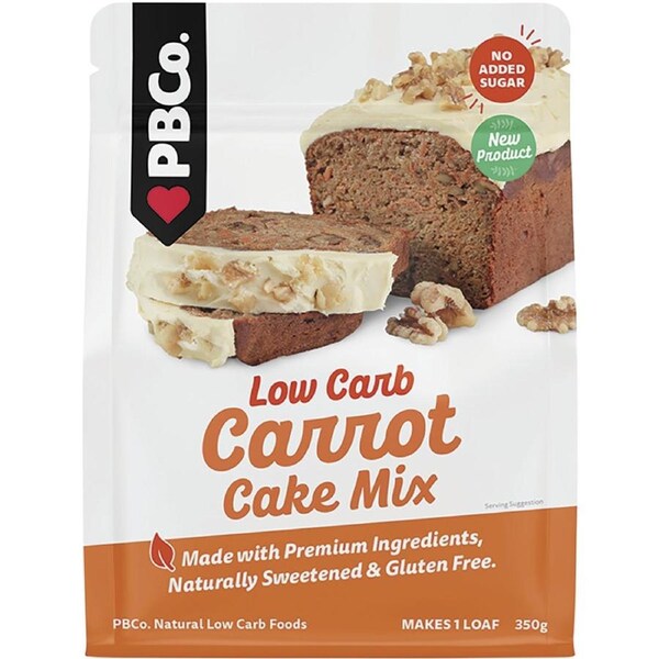 Pbco. Low Carb Carrot Cake Mix 350g