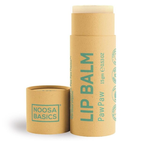 Noosa Basics Organic Lip Balm Paw Paw 15g