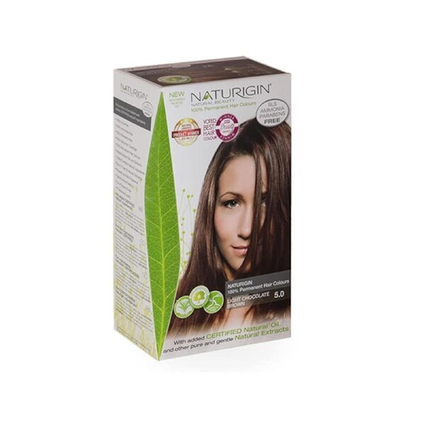 Naturigin 5.0 Light Chocolate Brown Natural Permanent Hair Colour
