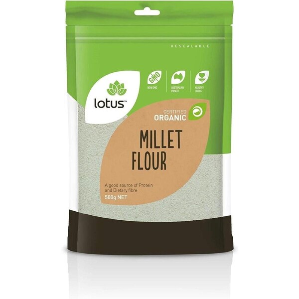 Lotus Organic Millet Flour 500g