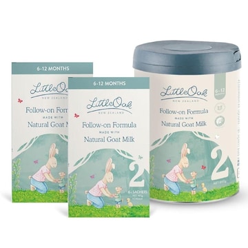 LittleOak Goat's Milk Infant Formula Stage Bundle Woolworths