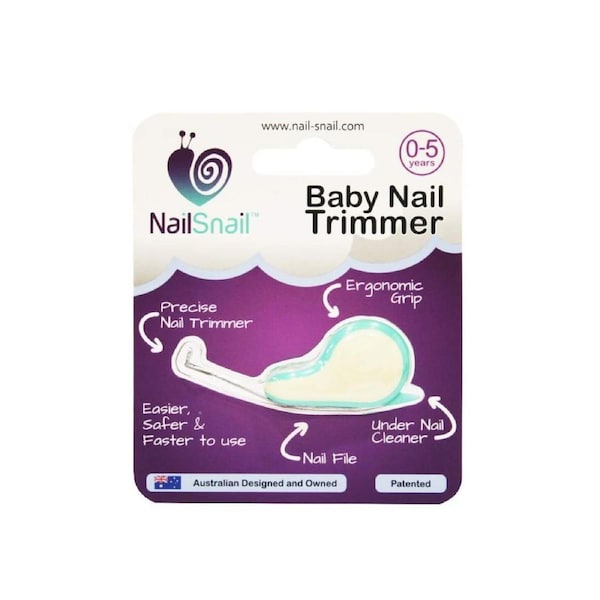Nail Snail 3in1 Baby Nail Trimmer