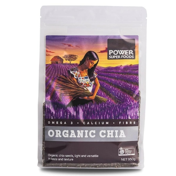 Power Super Foods Chia Seeds Organic 950g