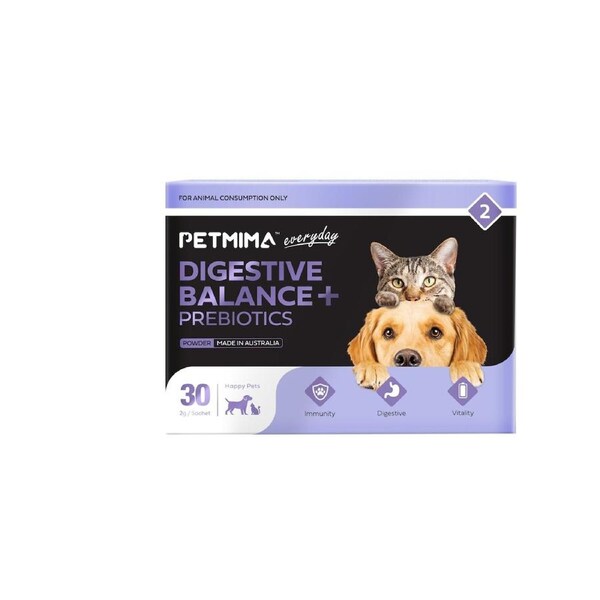 Petmima Digestive Balance + Prebiotics Sachets 30 x 2g