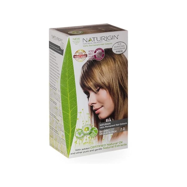 Naturigin 7.0 Natural Medium Blonde Natural Permanent Hair Colour