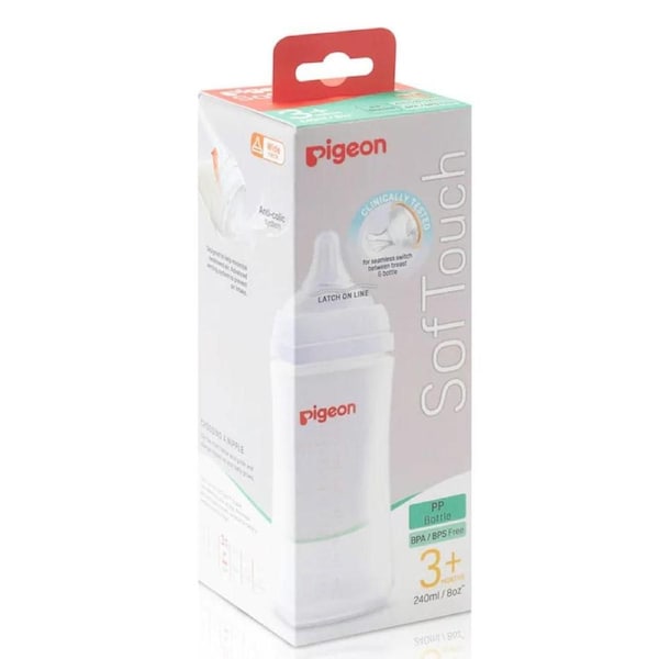 Pigeon SofTouch PP Baby Bottle 3+ Months 240ml