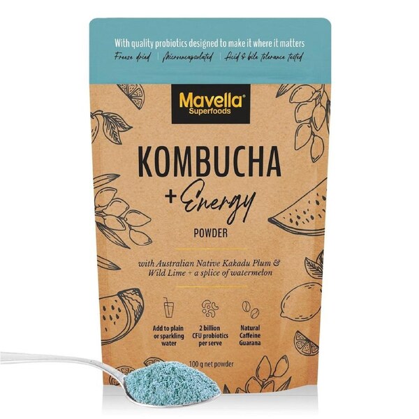Mavella Superfoods Kombucha + Energy 100g