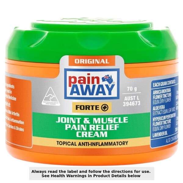 Pain Away Forte + Original Pain Relief Cream 70g