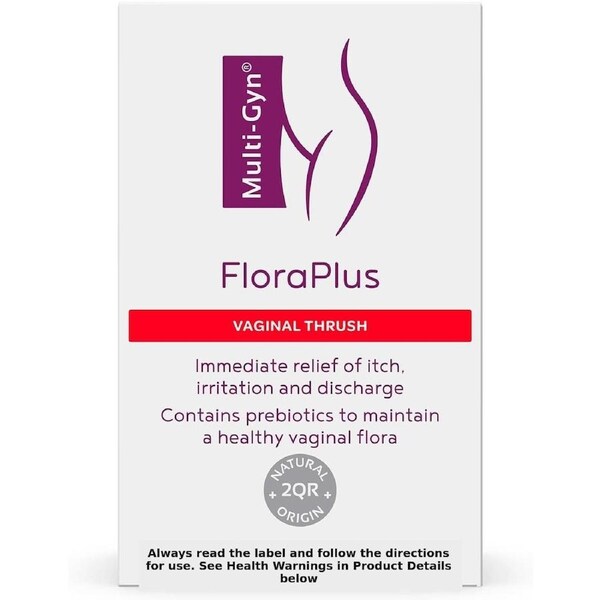 Multi-Gyn Flora Plus Tubes For Vaginal Yeast 5 x 5ml