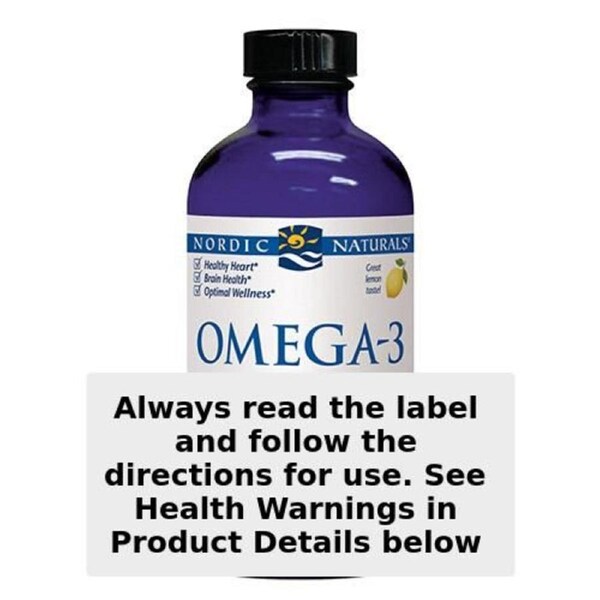 Nordic Naturals Omega-3 Lemon Liquid 237ml