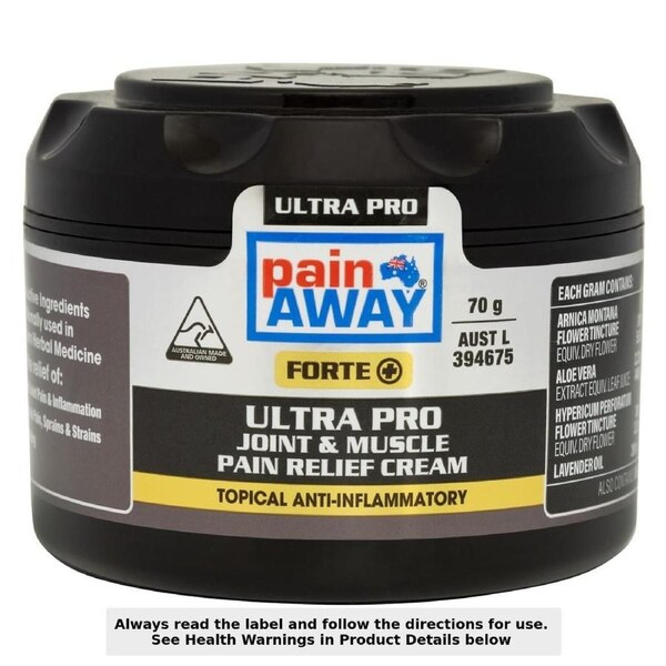 Pain Away Forte + Ultra Pro Pain Relief Cream 70g