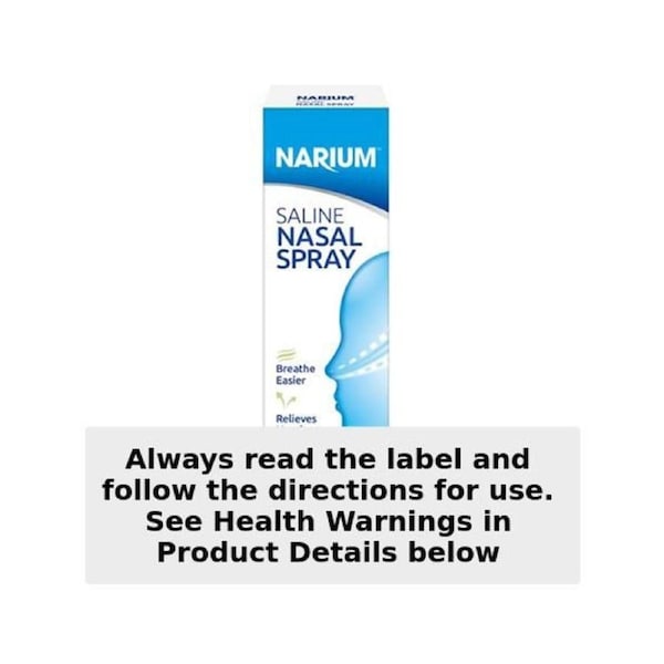 Narium Saline Nasal Spray 100ml