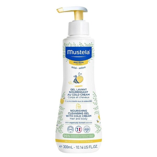 Mustela Nourishing Cleansing Gel with Cold Cream 300ml