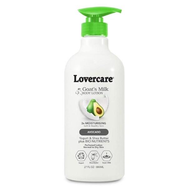 Lovers Care Goats Milk Body Lotion Avocado 800ml