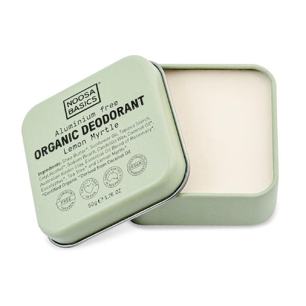 Noosa Basics Deodorant Tin - Lemon Myrtle 50g