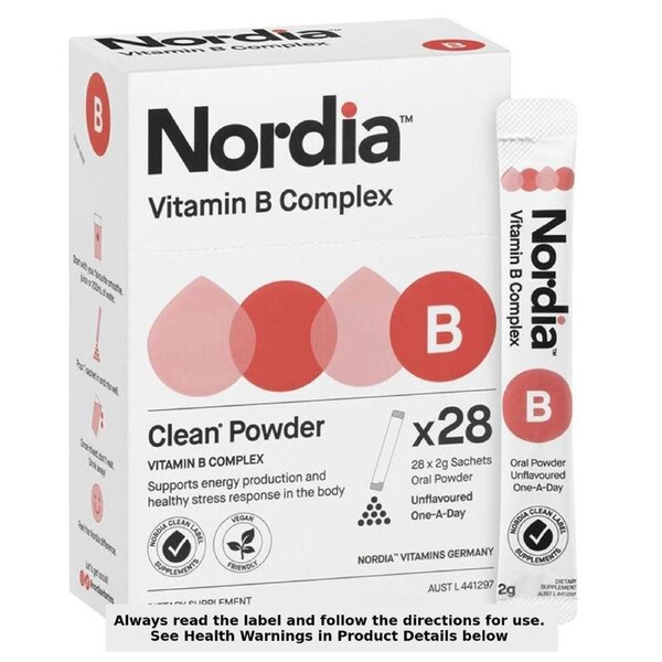 Nordia Vitamin B Complex Powder 28 Sachets