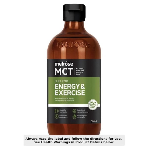 Melrose Mct Oil Energy & Exercise 500ml