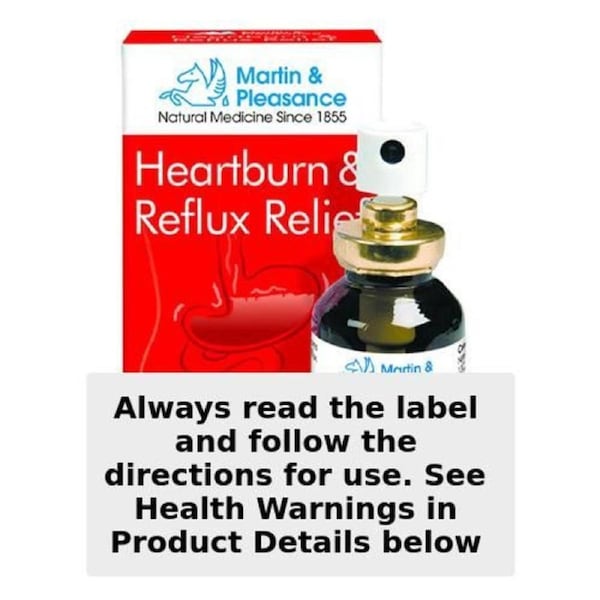 Martin & Pleasance Heartburn & Reflux Relief Spray 25ml