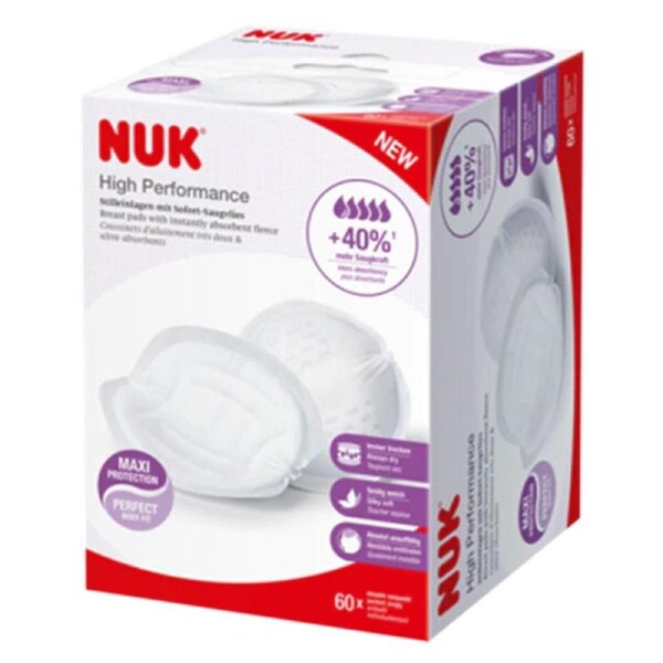 NUK High Performance Disposable Breast Pads 60 Pack