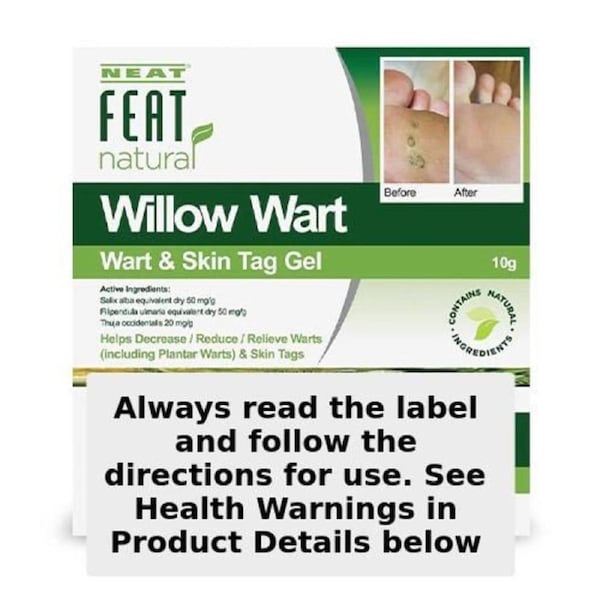 Neat Feat Natural Willow Wart Skin Tag & Wart Gel 10g