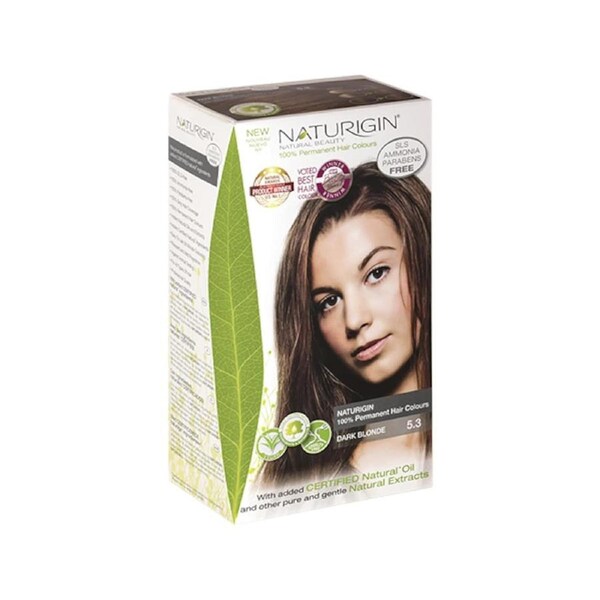 Naturigin 5.3 Warm Brown Natural Permanent Hair Colour