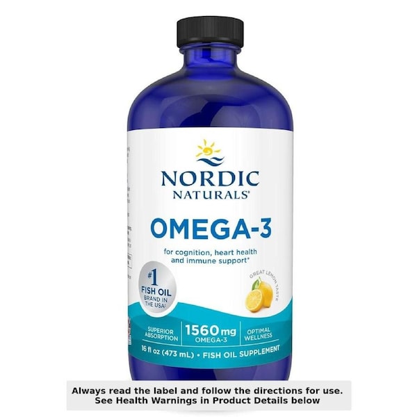 Nordic Naturals Omega-3 Lemon Liquid 473ml