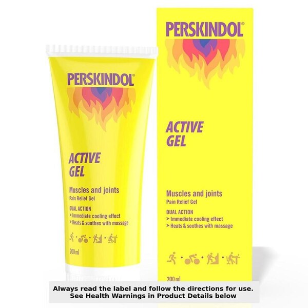 Perskindol Active Gel Muscle & Joints Pain Relief 200ml