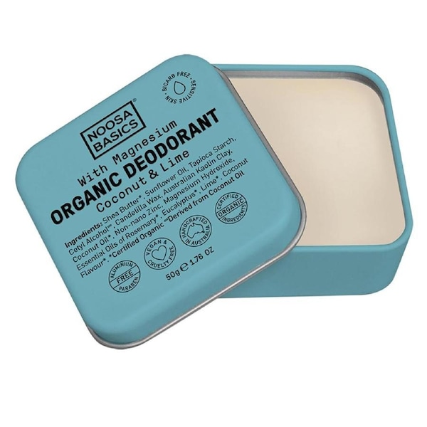 Noosa Basics Deodorant Tin - Coconut & Lime 50g