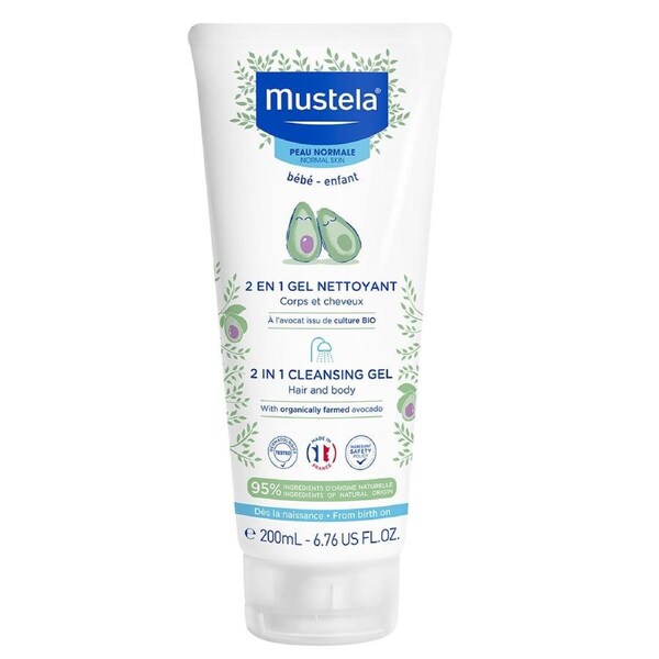 Mustela 2 In 1 Cleansing Gel 200ml