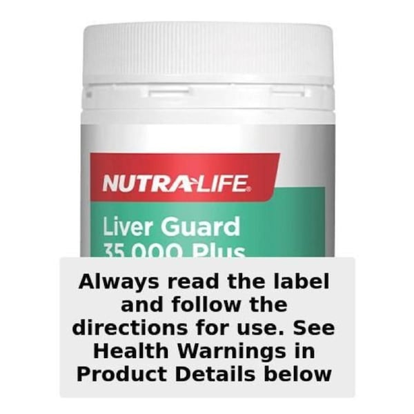 Nutra-Life Liver Guard 35000 Plus 100 Capsules