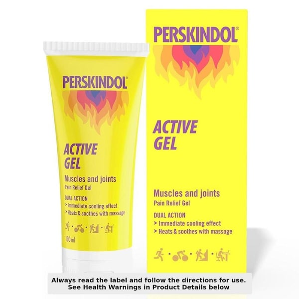 Perskindol Active Gel Muscle & Joint Pain Relief 100ml